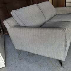 ACTUS/eilersen　アクタス/アイラーセン ストリームライン デンマーク製 二人がけソファー　北欧家具　男前インテリアカバーリングソファ 参考定価30万円超 Usedの画像