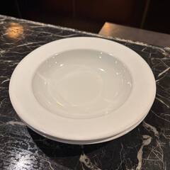 【食器⑦】取り皿／スープ皿　直径２３cm　２枚　白の画像