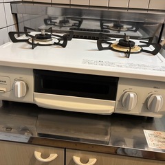 都市ガス用ガスコンロ2バーナー2024年製の画像