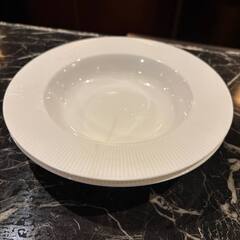 【食器⑧】取り皿／スープ皿　直径２３cm　２枚　白の画像
