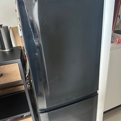 三菱146L 2ドア冷蔵庫の画像
