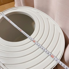 アイリスオーヤマ　上から猫トイレ　プチ　アイボリー　中古の画像