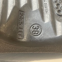 未使用 エコー ecco ソフトレザー レディース シューズ 靴 ネイビー 24.5 cm EEE 38 日本製の画像