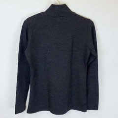 【未使用】モンベル メリノウール プラス ハイネックシャツ M ダークグレー 1114444 レディース mont-bellの画像