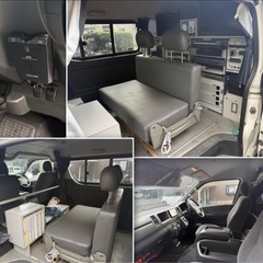 ✨✨奇跡✨✨走行8100km✨ハイエース🚘 4WD・スーパーGL・ロング・ワイド・Ｍルーフ・ガソリン🚘 走行◎全て完璧◎全国自走でお届け可能です😊 年内取引希望です☺️の画像