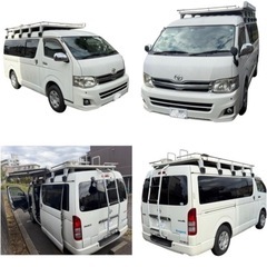 ✨✨奇跡✨✨走行8100km✨ハイエース🚘 4WD・スーパーGL・ロング・ワイド・Ｍルーフ・ガソリン🚘 走行◎全て完璧◎全国自走でお届け可能です😊 年内取引希望です☺️の画像
