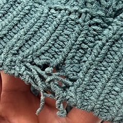 H&M キッズ130cmニートセーター‪💚緑の画像