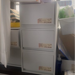 無印衣装ケース大×5