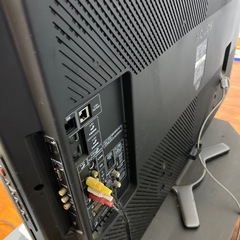 テレビ＋テレビ台＋DVD
まとめて無料（ジャンク）の画像