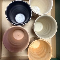 美濃焼　陶器コップ
の画像