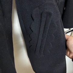 美品　AND NEW YORK ブラック 黒 コート　Sの画像