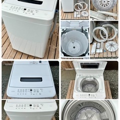 【新生活】23年冷凍冷蔵庫＋23年洗濯機セットの画像