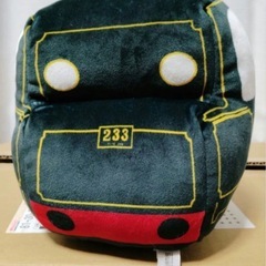 お話中【美品】京都鉄道博物館　一番くじ　蒸気機関車　ぬいぐるみの画像