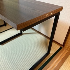 サイドテーブル　ブラウンの画像