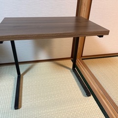 サイドテーブル　ブラウンの画像