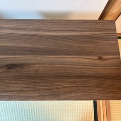 サイドテーブル　ブラウンの画像