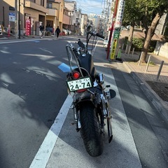 ホンダシャドウ400  チョッパーカスタムの画像