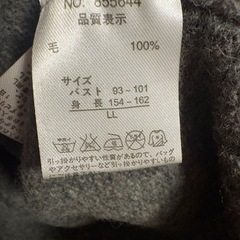タグ付き🏷️グレーセーター　LL sizeの画像