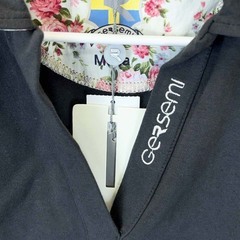 【未使用】ジェルセミ Gersemi 長袖 ポロシャツ ライディングシャツ Mona XS ダークグレー GI0126 レディース 乗馬 馬術の画像