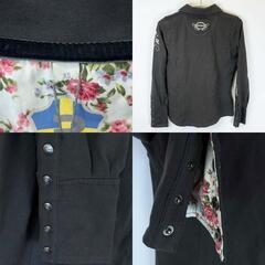 【未使用】ジェルセミ Gersemi 長袖 ポロシャツ ライディングシャツ Mona XS ダークグレー GI0126 レディース 乗馬 馬術の画像