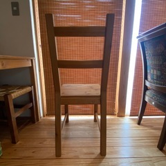 【取引中】IKEA 木製 椅子 チェア の画像