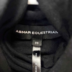 NOEL ASMAR ノエルアスマール ハイネック ライディングシャツ XS ブラック レディース 乗馬 馬術の画像