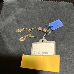 タグ付き未使用品❗️Ｋ9ピアスの画像