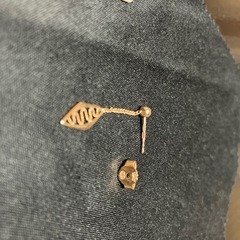 タグ付き未使用品❗️Ｋ9ピアスの画像