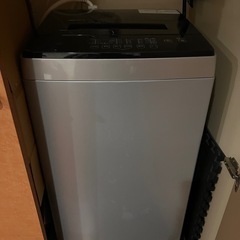 洗濯機　6キロ　クリーニング済み　掃除済み　名護市の画像