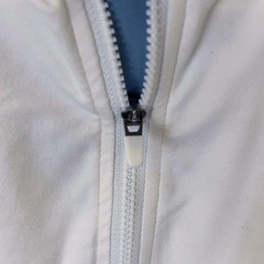 【未使用】HORSEWARE Eda Tech Polo 半袖 ハーフジップシャツ S ホワイト CJNKIO-W000 レディース 乗馬 馬術の画像