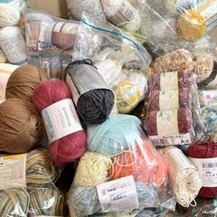 毛糸 たくさん まとめての画像
