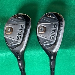 【希少】【名器】 PING G400 U5 U6 2本セット 【リシャフト】の画像