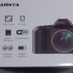 Ｃaｍera D5/4K多機能搭載！動画・ムービ・自然風景・ライブ等の撮影機能満載！未使用品。の画像