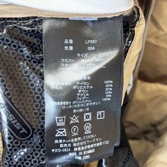 【未使用】ワークマン 洗えるフュージョンダウンスカート LL ベージュ LF597 レディース WORKMAN アウトドア キャンプ 乗馬 ひざ掛けにもの画像