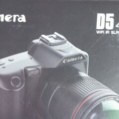 Ｃaｍera D5/4K多機能搭載！動画・ムービ・自然風景・ライブ等の撮影機能満載！未使用品。の画像