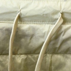 【未使用】ワークマン 洗えるフュージョンダウンスカート LL アイボリー LF597 レディース WORKMAN アウトドア キャンプ 乗馬 ひざ掛けにもの画像