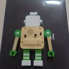 目覚まし時計　ロボット型の画像