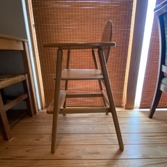 【取引中】木製 キッズチェア②の画像