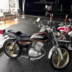 スズキ GN125 実働 引き取り限定 実働 欠品あり の画像