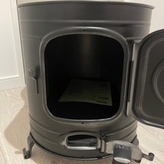 新品・未使用 ホンマ製作所 AF-52　時計型薪ストーブ 煙突付属の画像