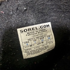 【値下げ】ソレル ウォータープルーフ スノーブーツ 26.0の画像