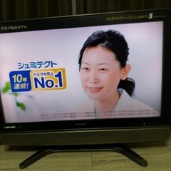 シャープ　テレビ　42型　世界の亀山モデルの画像