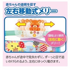 ピープル うちの赤ちゃん世界一 全身の知育 メリー&ジム　美品の画像