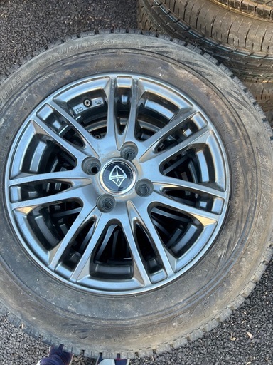 175/70R14, ブリヂストン,2011年,4本,アルミセット