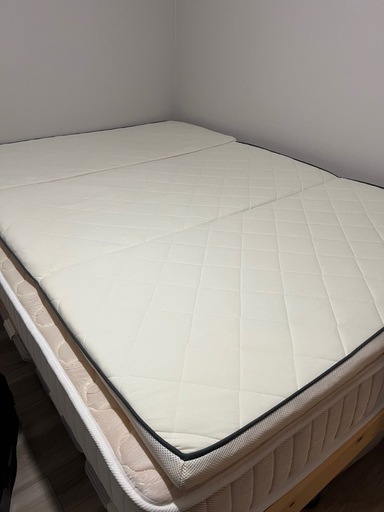 アイリスオーヤマの高反発マットレス　ダブル