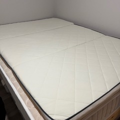 アイリスオーヤマの高反発マットレス　ダブルの画像