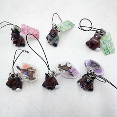 [39点セット] アイドルホースミニコレクション ストレップ プルパレイ ナミュール ジオグリフ タイトルホルダー ラヴェル タガノエスプレッソ 他の画像