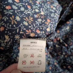 婦人用　レインコート　フリーサイズ　撥水加工　収納手提げ付き　の画像