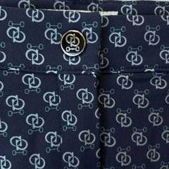 【未使用】Accademia Italiana アカデミアイタリアーナ キュロット パンツ パワーグリップ 44 ネイビー レディース 乗馬ズボン 馬術の画像