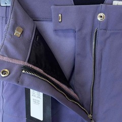 【未使用】Accademia Italiana アカデミアイタリアーナ キュロット パンツ パワーグリップ W-VICTORY 42 ラベンダー レディース 乗馬ズボン 馬術の画像